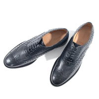 Bally Mens Lace Up Brogues in Black