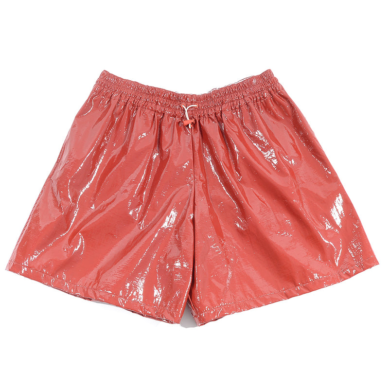 Bally Mens Elasticated Shorts in Red
