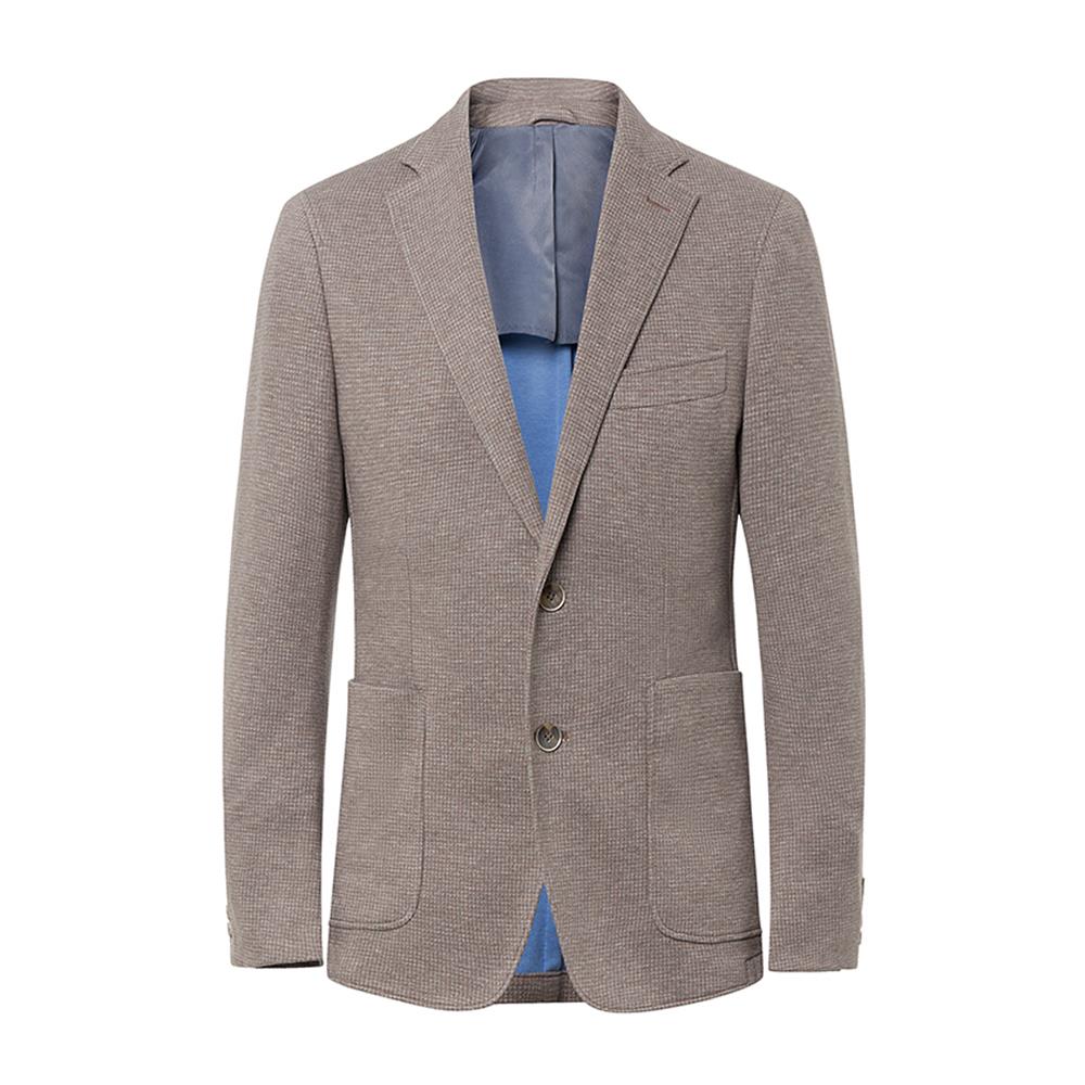 Men's Hackett, Double Face Cotton Stretch Jacket in Beige