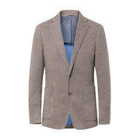 Men's Hackett, Double Face Cotton Stretch Jacket in Beige