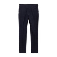 Men's Hackett, Navy Check Seersucker Trousers