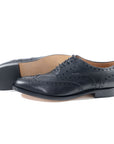 Bally Mens Lace Up Brogues in Black