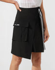 Lorna Jane Statement Wrap Skirt in Black