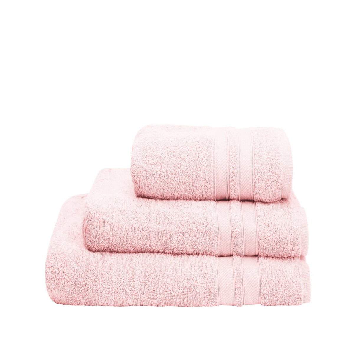 Rutland Linen Hand Towel  In Pink