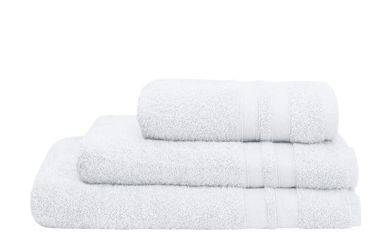 Rutland Linen Hand Towel  In White